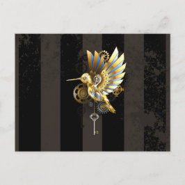 Mekanisk hummingbird vykort