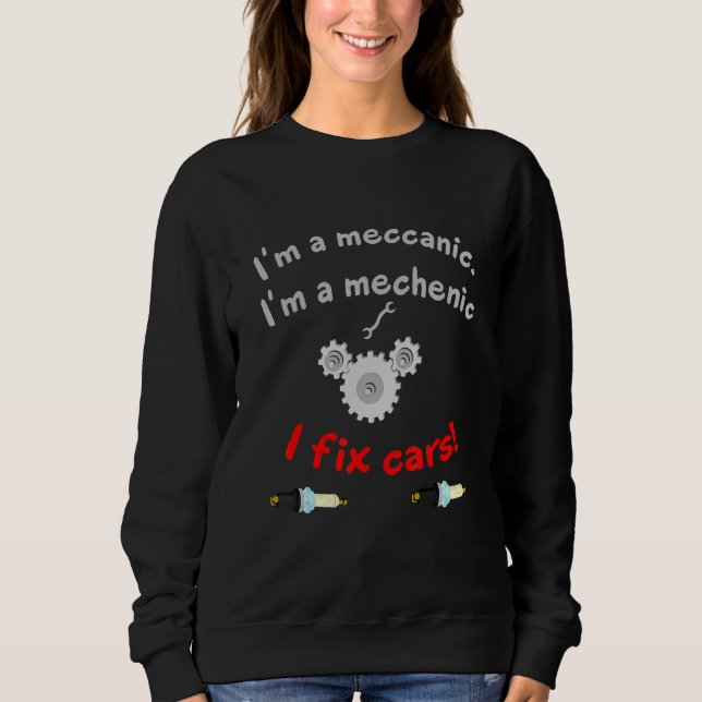 MEKANISK I-FIX-BILAR T SHIRT (Framsida)