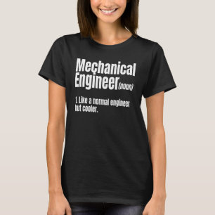 Mekanisk Ingenjör-definitionsmotor T Shirt