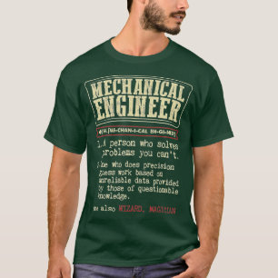 Mekanisk Ingenjör-lexikon T Shirt