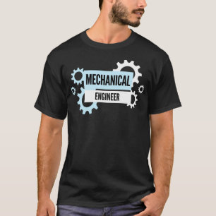 Mekanisk Ingenjör Pinion-guide Studenten-kunskap T Shirt