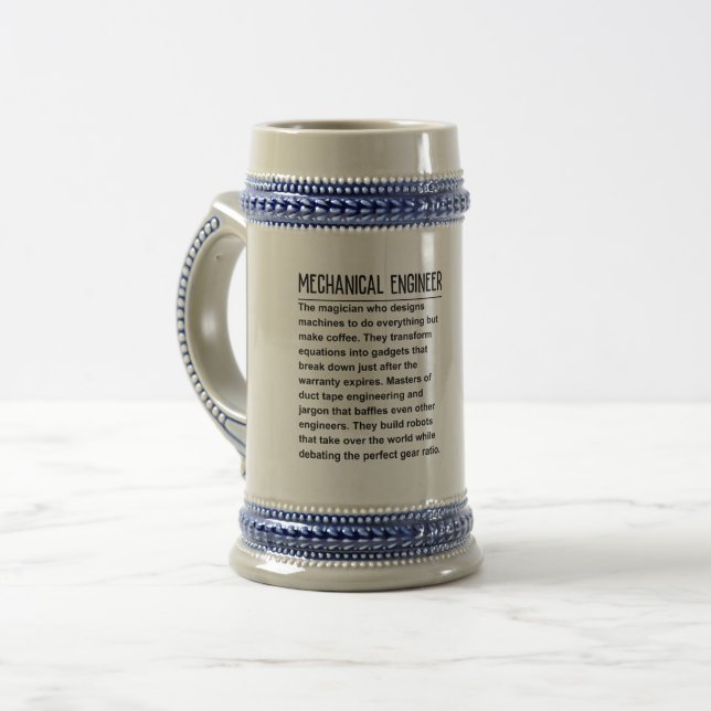 Mekanisk ingenjör sejdel (Framsida vänster)