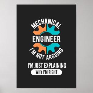 Mekanisk Ingenjör, verkstadsindustri Poster