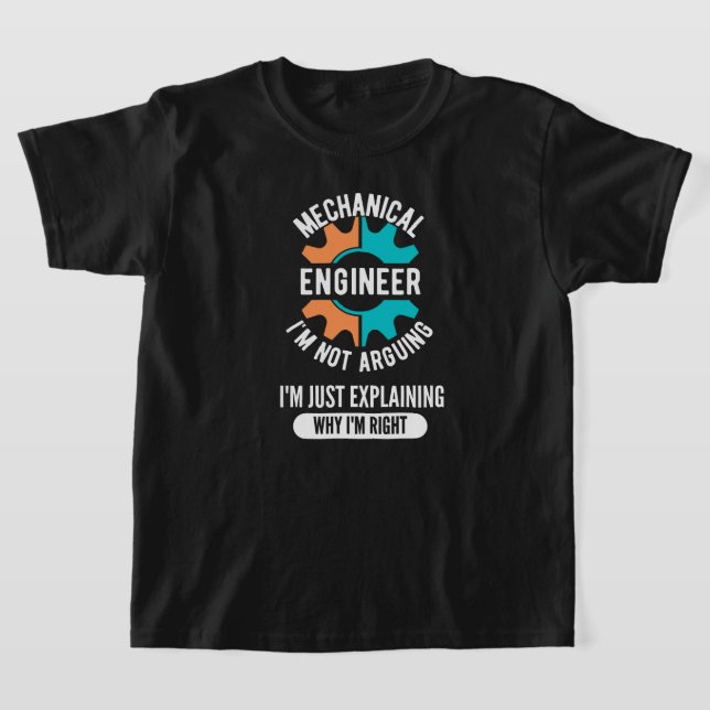 Mekanisk Ingenjör, verkstadsindustri T Shirt (Laydown)