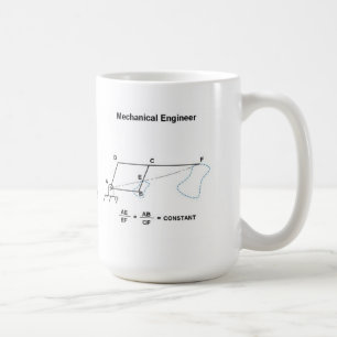 Mekanisk ingenjörmugg kaffemugg