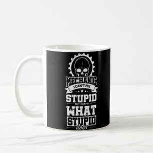 Mekanisk jag kan inte åtgärda stubinerade luftfart kaffemugg