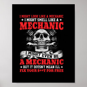 Mekanisk jag kan se ut som en mekanisk poster