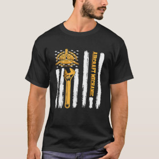 Mekanisk luftfartsteknik för flygplan, amerikansk t shirt