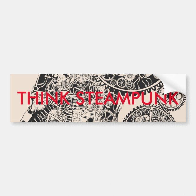 Mekanisk man bildekal (Framsidan)