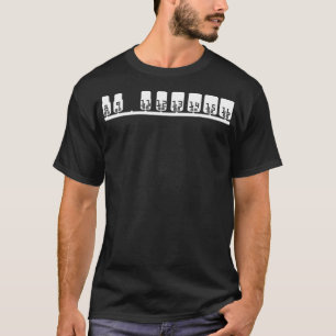 Mekanisk med 10 mm lustiga stickproppar saknas t shirt