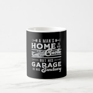 Mekanisk motormotor för bilmekanik Ljudig Gift Ide Kaffemugg