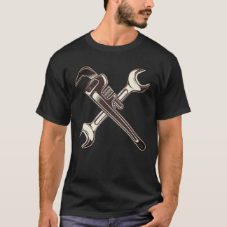 Mekanisk nyckel med konstruktionsslangskiftare t shirt