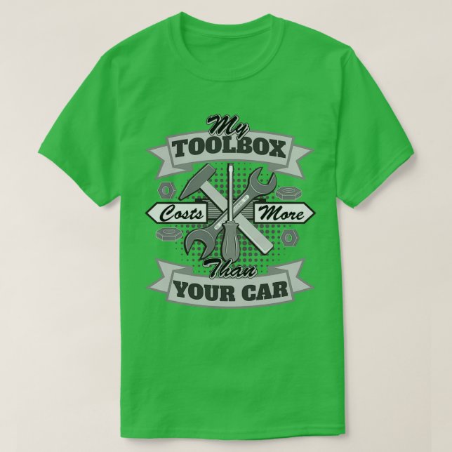 Mekanisk och mekanisk Gift-idé för automatisk meka T Shirt (Design framsida)