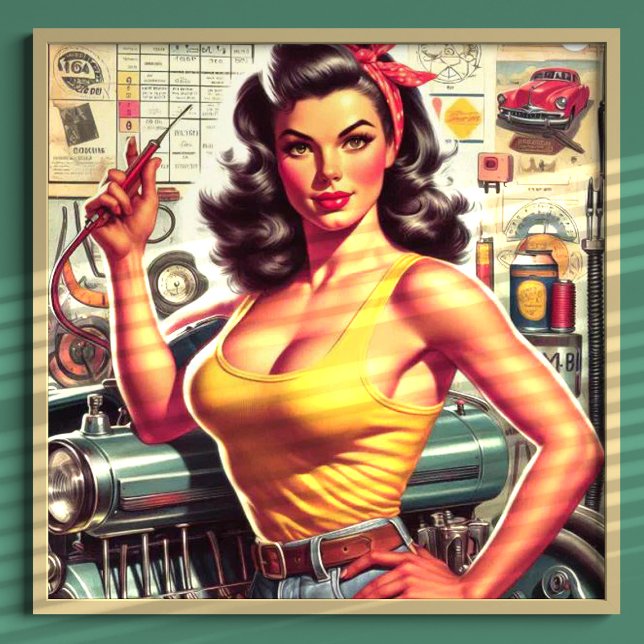 Mekanisk plagg poster (Skapare uppladdad)