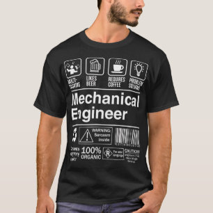 Mekanisk produktmärkning för Ingenjör - 1 T Shirt