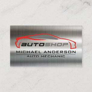Mekanisk Reparera bil automatiskt Wrenches M Visitkort