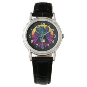 Mekanisk robotisk handmodern konst armbandsur