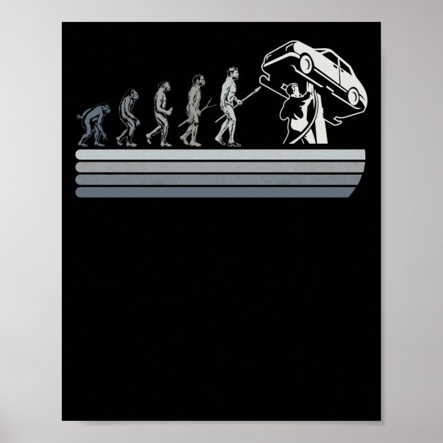 Mekanisk Roligt för automatisk utveckling - mekani Poster (Framsidan)