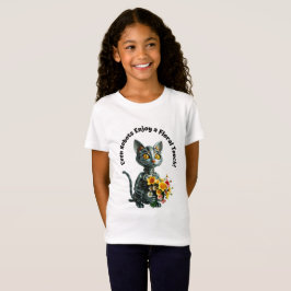 Mekanisk romantisk katt t shirt