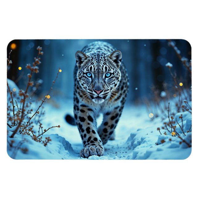 Mekanisk skönhet i kallet för snövildmark hos rovd magnet (Horisontell)