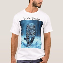 Mekanisk skönhet i kallet för snövildmark hos rovd t shirt