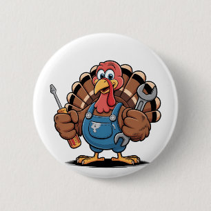 Mekanisk Squad Turkey Thanksgiving Gobbler Knapp