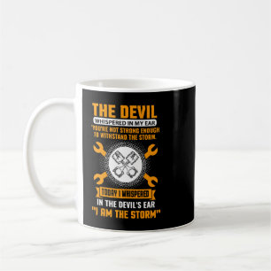 Mekanisk STHE DJÄVULEN SOM VISPERAT I MIN EARI ÄR Kaffemugg