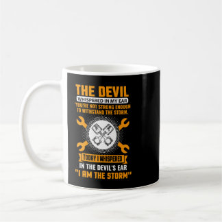 Mekanisk STHE DJÄVULEN SOM VISPERAT I MIN EARI ÄR Kaffemugg