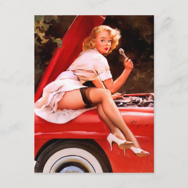 Mekanisk stift upp vykort (Framsida)