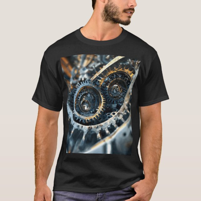 Mekanisk symfoni t shirt (Framsida)