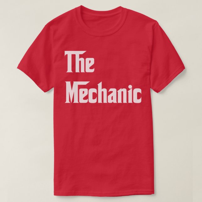 Mekanisk T-sjöfart T Shirt (Design framsida)