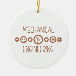 Mekanisk teknik julgransprydnad keramik