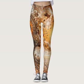 Mekanisk Träd Leggings