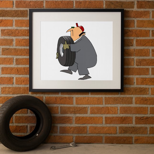 Mekanisk transport A Däck Poster (Skapare uppladdad)