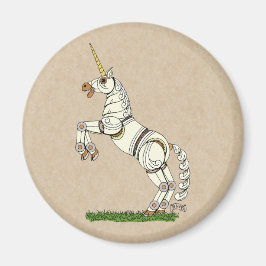 Mekanisk Unicorn Magnet