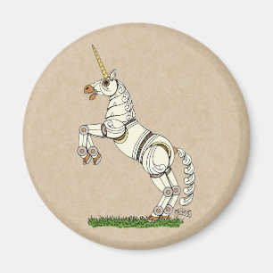 Mekanisk Unicorn Magnet