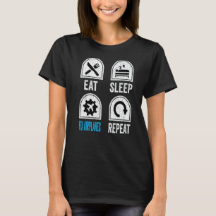 Mekanisk uppvärmning av viloplan t shirt