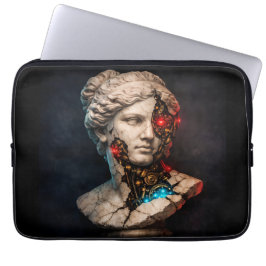 Mekanisk Venus: Cyberpunk-statykonst Laptop Fodral