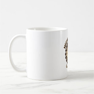 Mekanisk Verkstad Katt POD Vektor Konst - Mekanisk Kaffemugg
