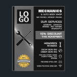 Mekanisk Verktyg, automatisk mekanisk/reparativ re Flygblad<br><div class="desc">Mekanisk Verktyg,  automatisk mekaniska och reparerade reklamlådor från Affärskortet Store.</div>