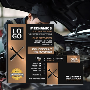 Mekanisk Verktyg, automatisk mekanisk/reparativ re Reklamblad