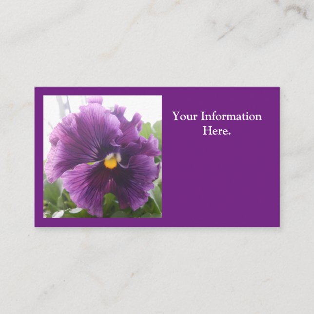 Mekanisk Visitkort (Framsida)