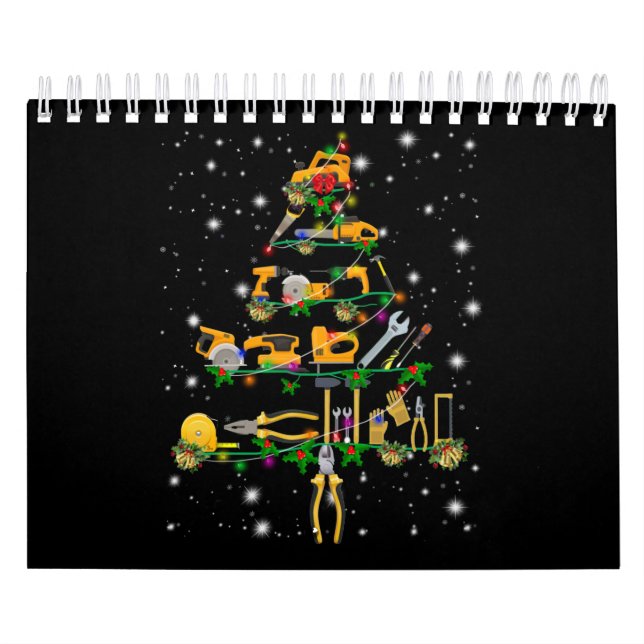 Mekaniska Älskare| Mekanisk Julgran Kalender (Omslag)