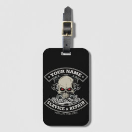 Mekaniska Biker för  av eget namn för motorcyklar  Bagagebricka