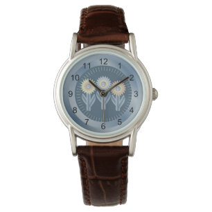 Mekaniska blommor armbandsur