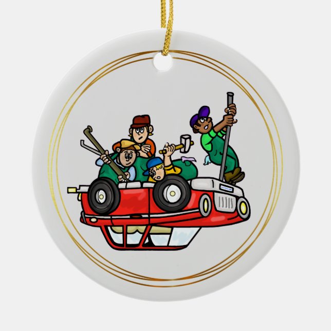 Mekaniska dagen för ornament (Framsidan)