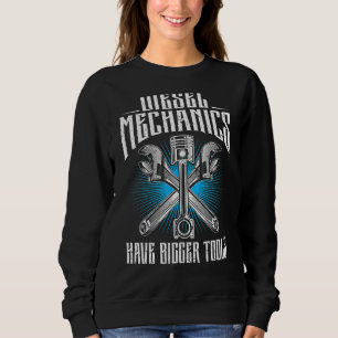 Mekaniska dieselmekanismer för vintage har större t shirt