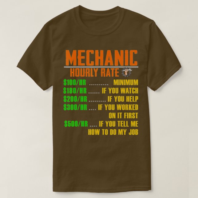 Mekaniska effekter i timtaxa t shirt (Design framsida)