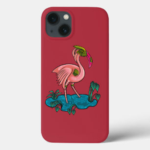 Mekaniska fåglar, Rosa Flamingo Mecha Robot