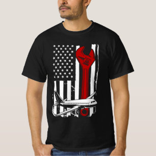 Mekaniska flygplansmekanismer t shirt
